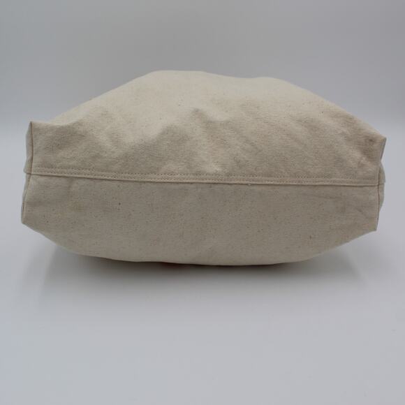 Banana Republic Elephant Tote Bag Canvas Sequin Copper Cotton Eco Shopper - Picture 8 of 12